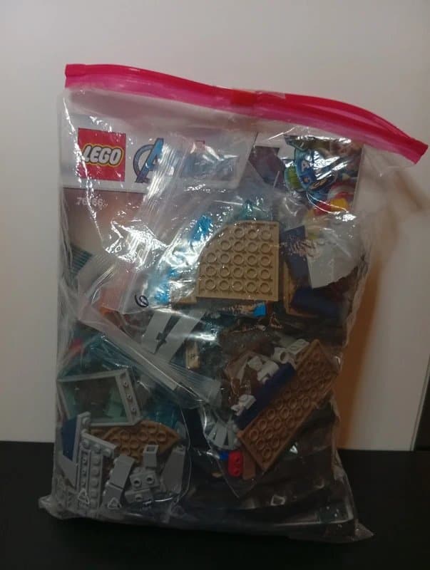Lego marvel avengers Tower battle